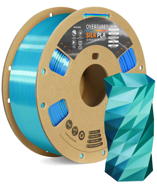 Silk PLA Silk Green-Blue