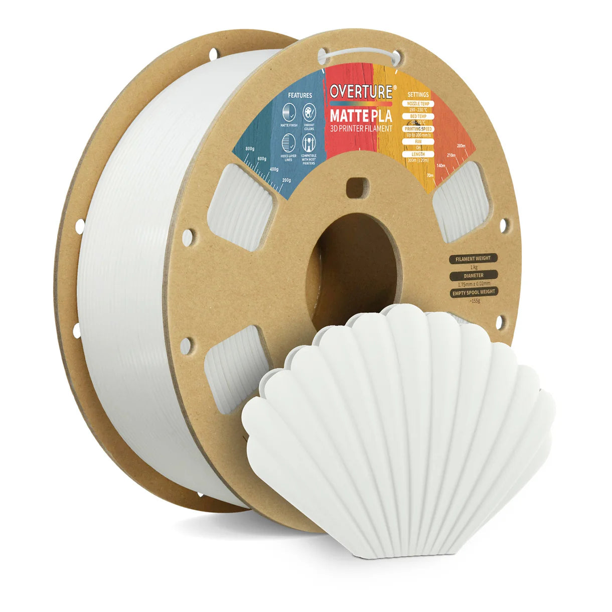 Matte PLA Matte White