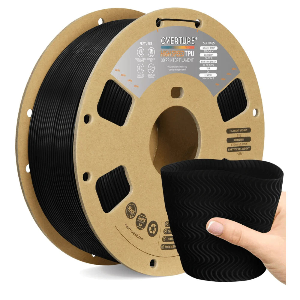 High Speed TPU 95A Black